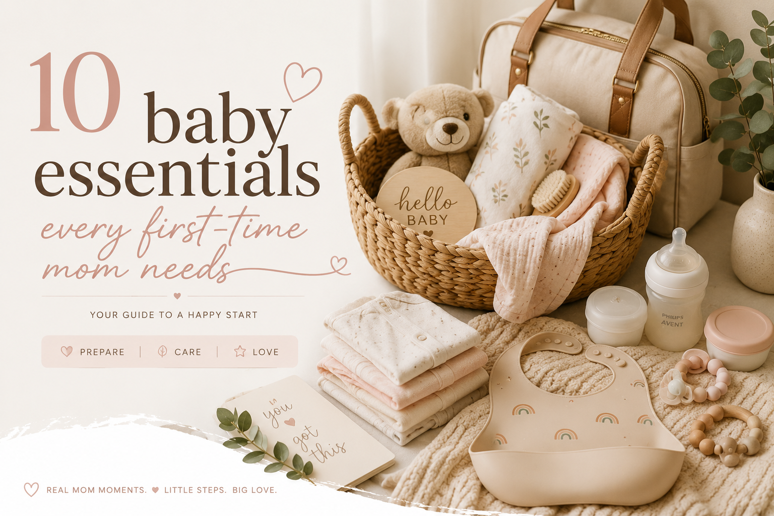 10 Baby Essentials Every First-Time Mom Needs